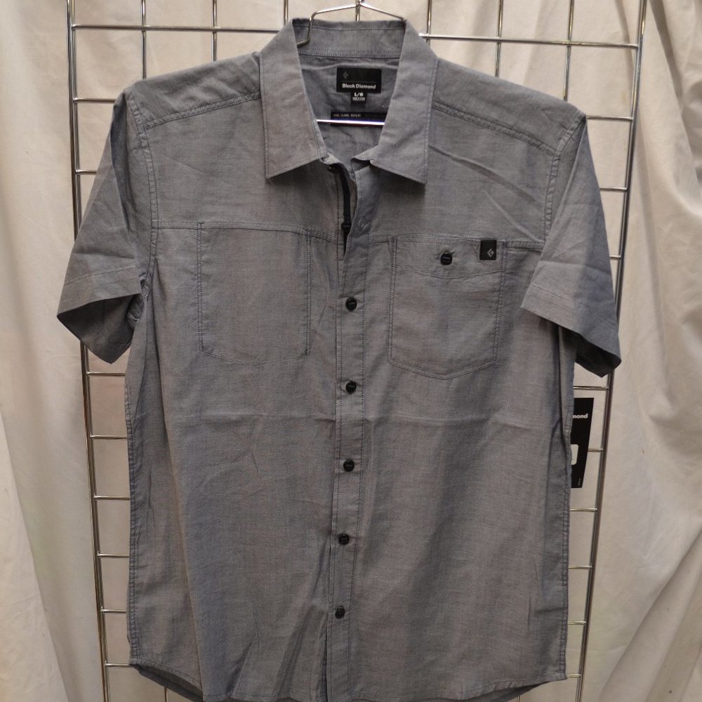 Black Diamond SS Solutions Shirt *NWT* LARGE